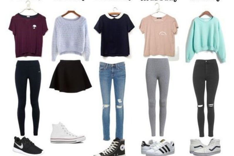 Mix and Match Teen Girl's Fashion