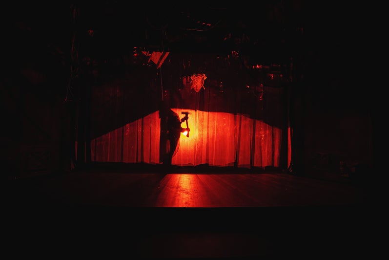 Ariana Kobetic as Woodnut in a scene from The Nether.