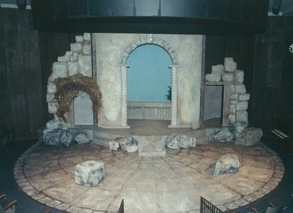 Set design of Bacchae