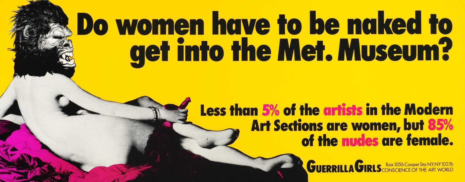 guerrilla girls alternative media 