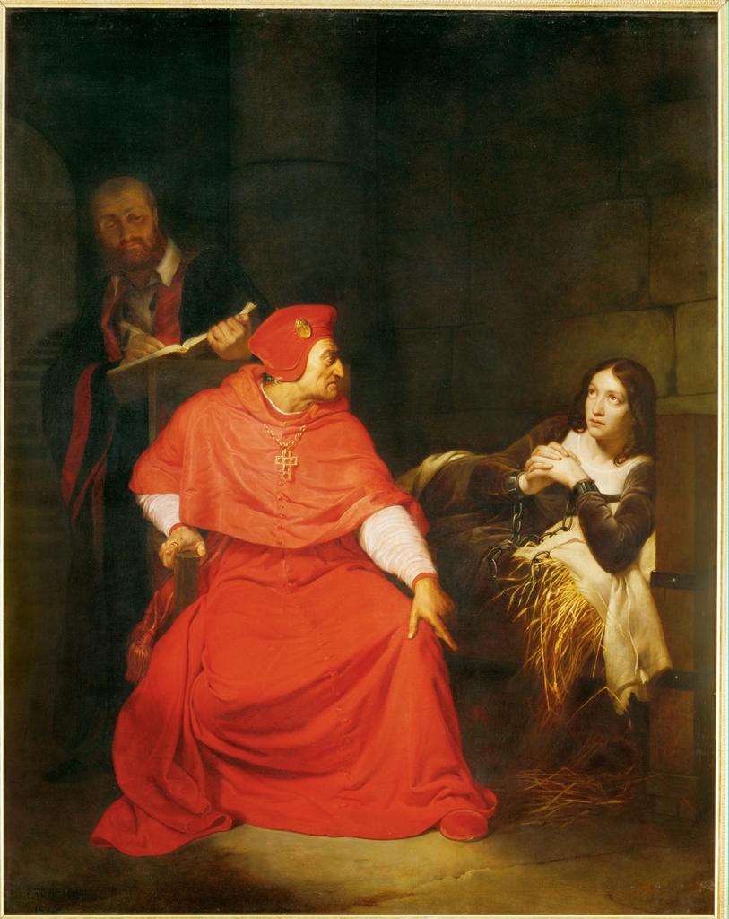 Joan of Arc Interrogated by the Cardinal of Winchester.
