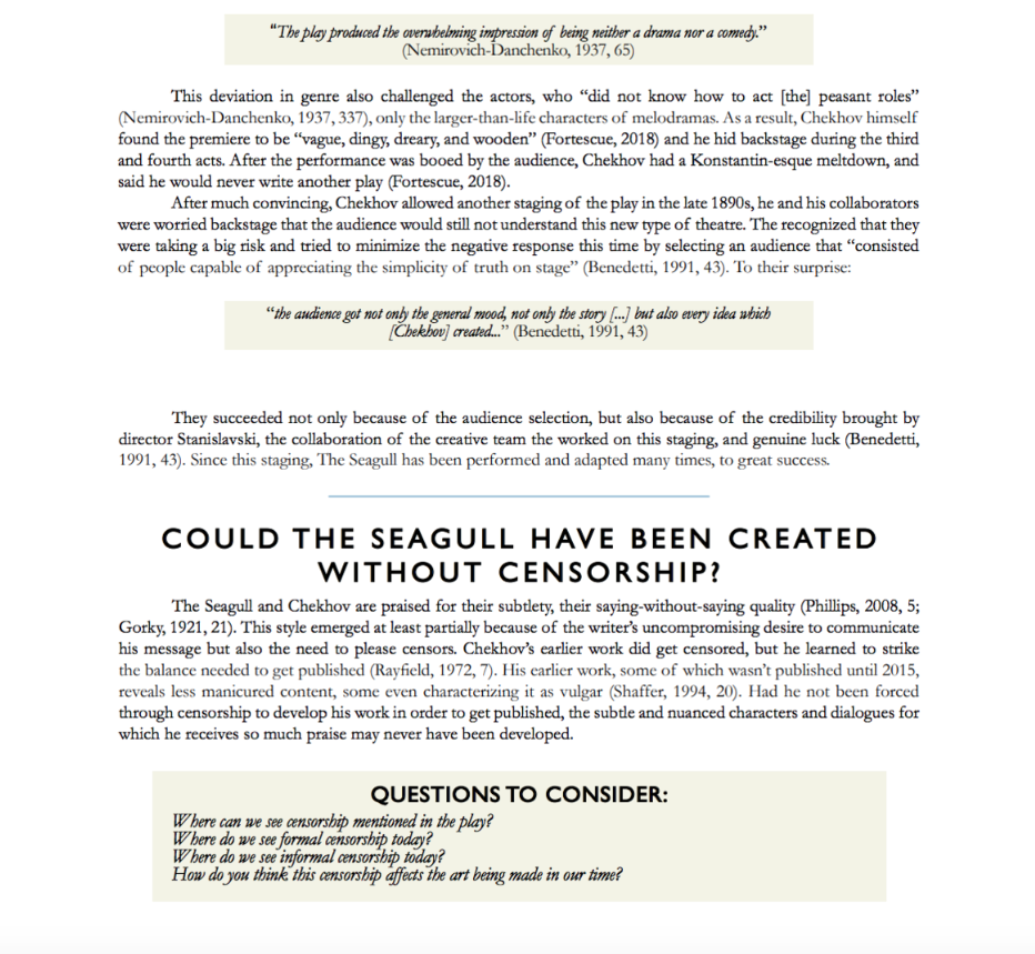 Chekhov and the Censors