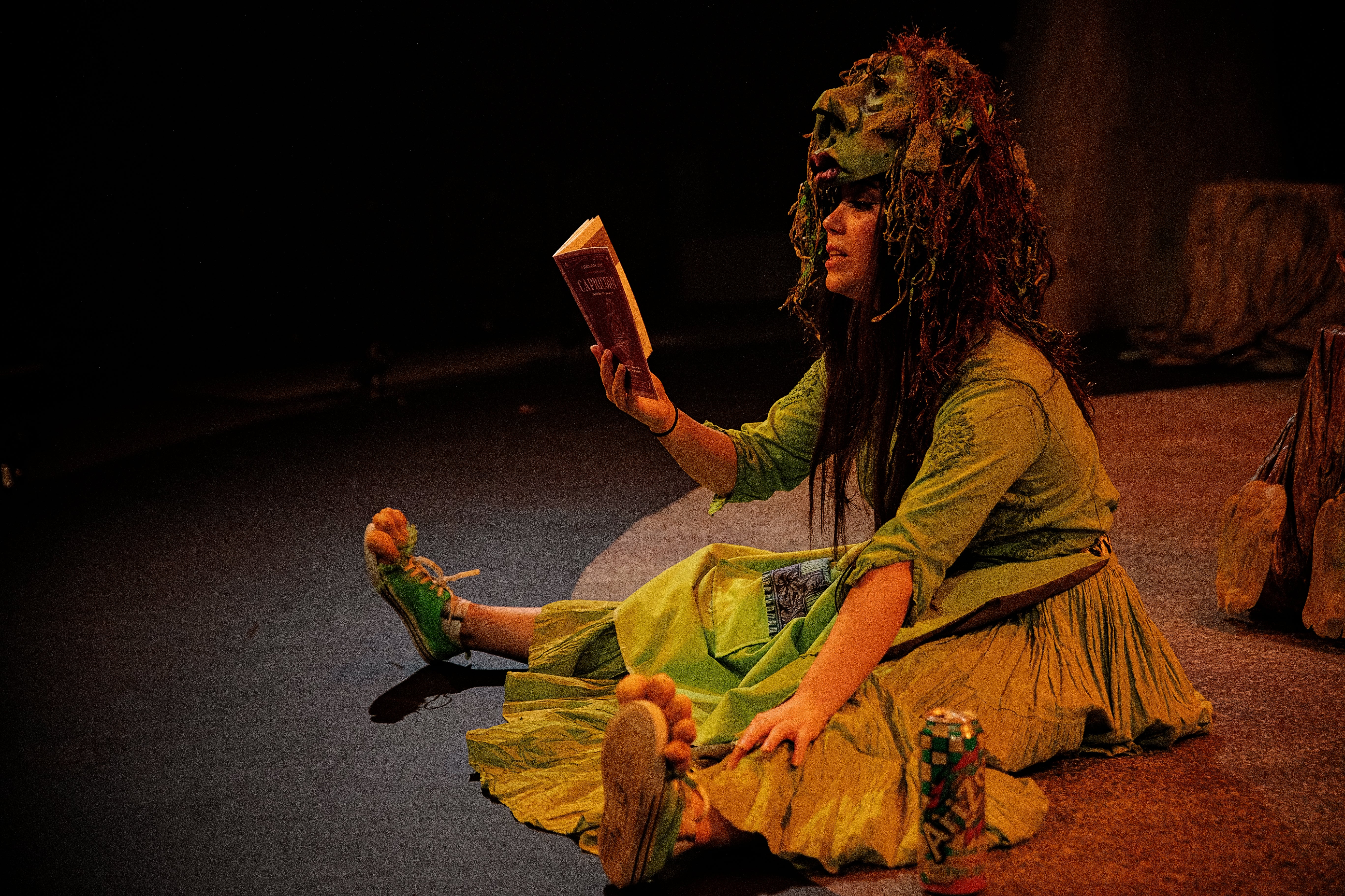 Sasqets flopped on the ground.