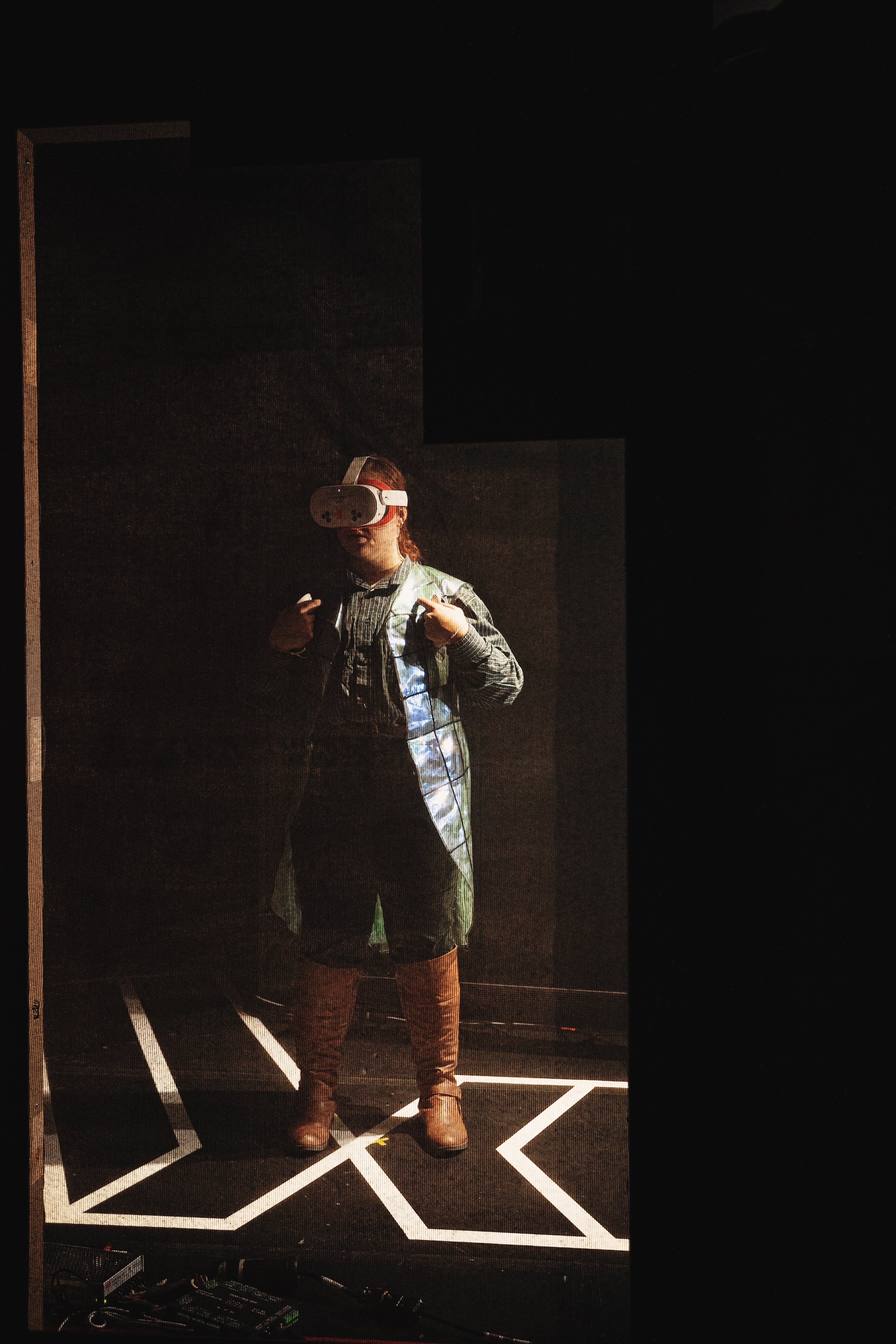 Ariana Kobetic as Woodnut in a scene from The Nether.