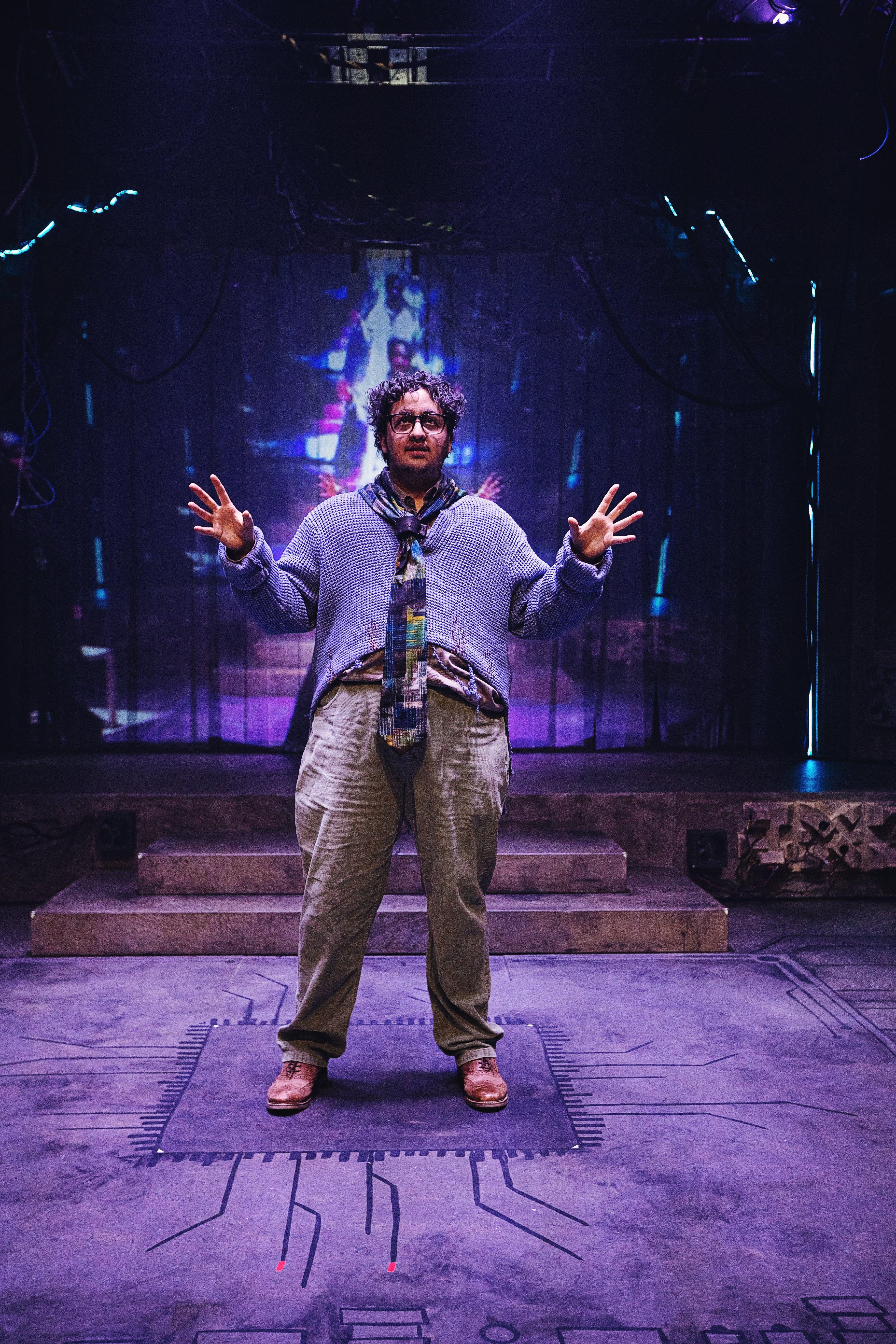 Theo Patterson as Doyle in a scene from The Nether.