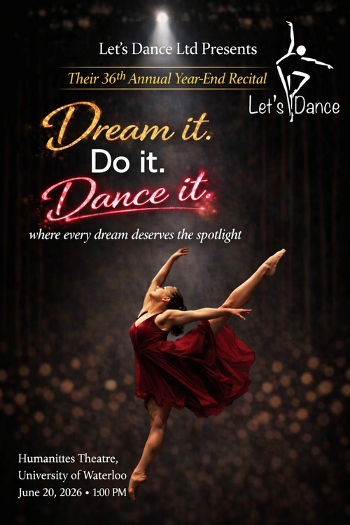 Let's Dance presents Dream it. Do it. Dance it.