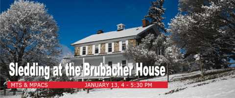 Brubacher House with snow