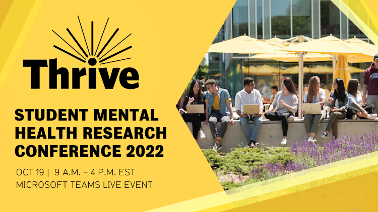 Thrive student mental health conference 
