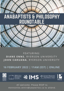 anabaptists and philosophy roundtable