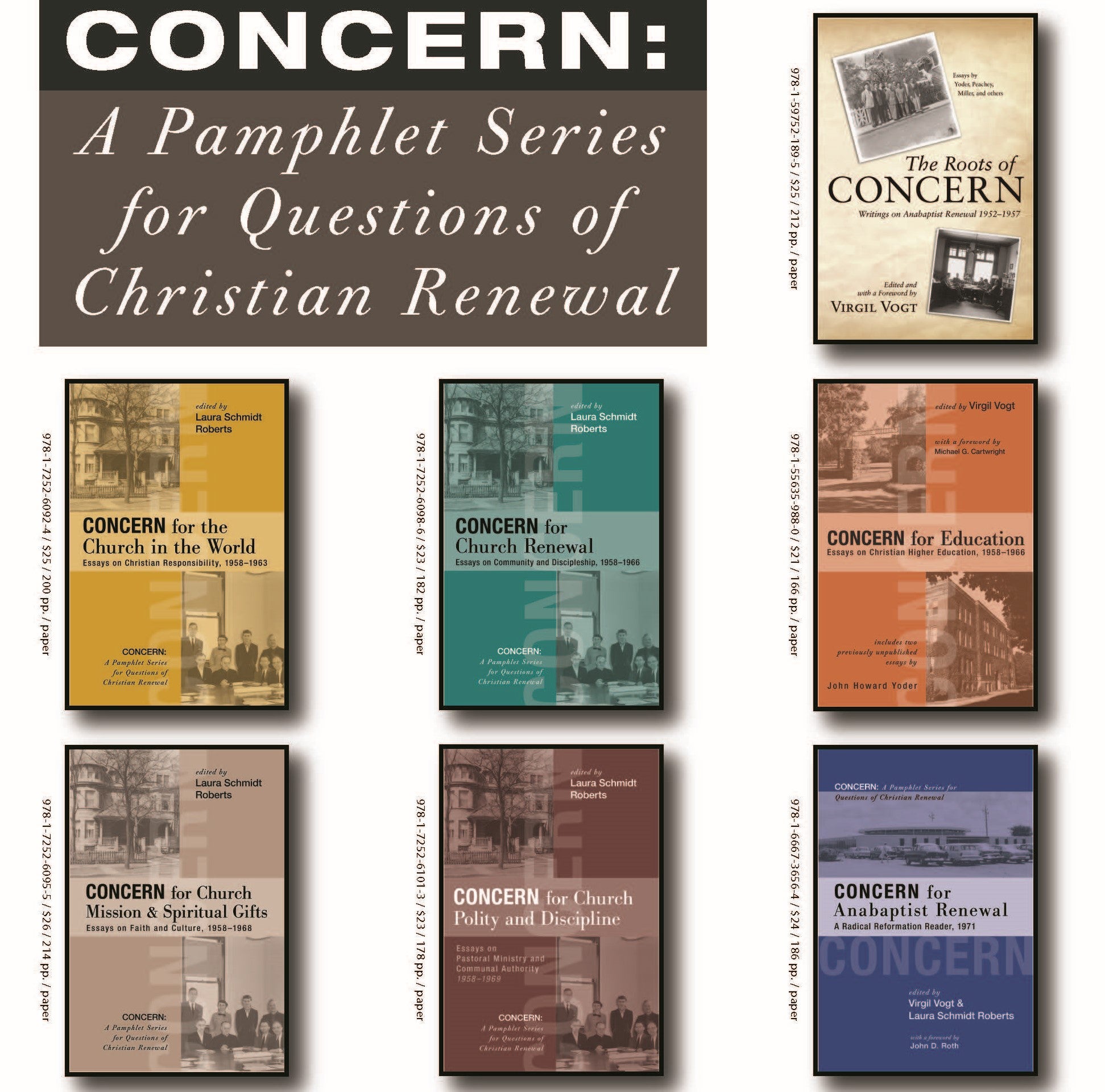 CONCERN series covers