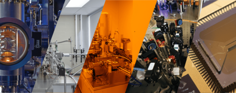 Various equipments merged into one picture. 