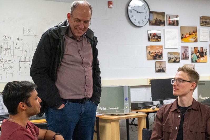 People having a discussion