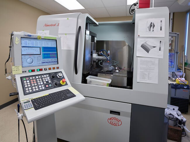 Moore Nanotech Diamond Turning Machine