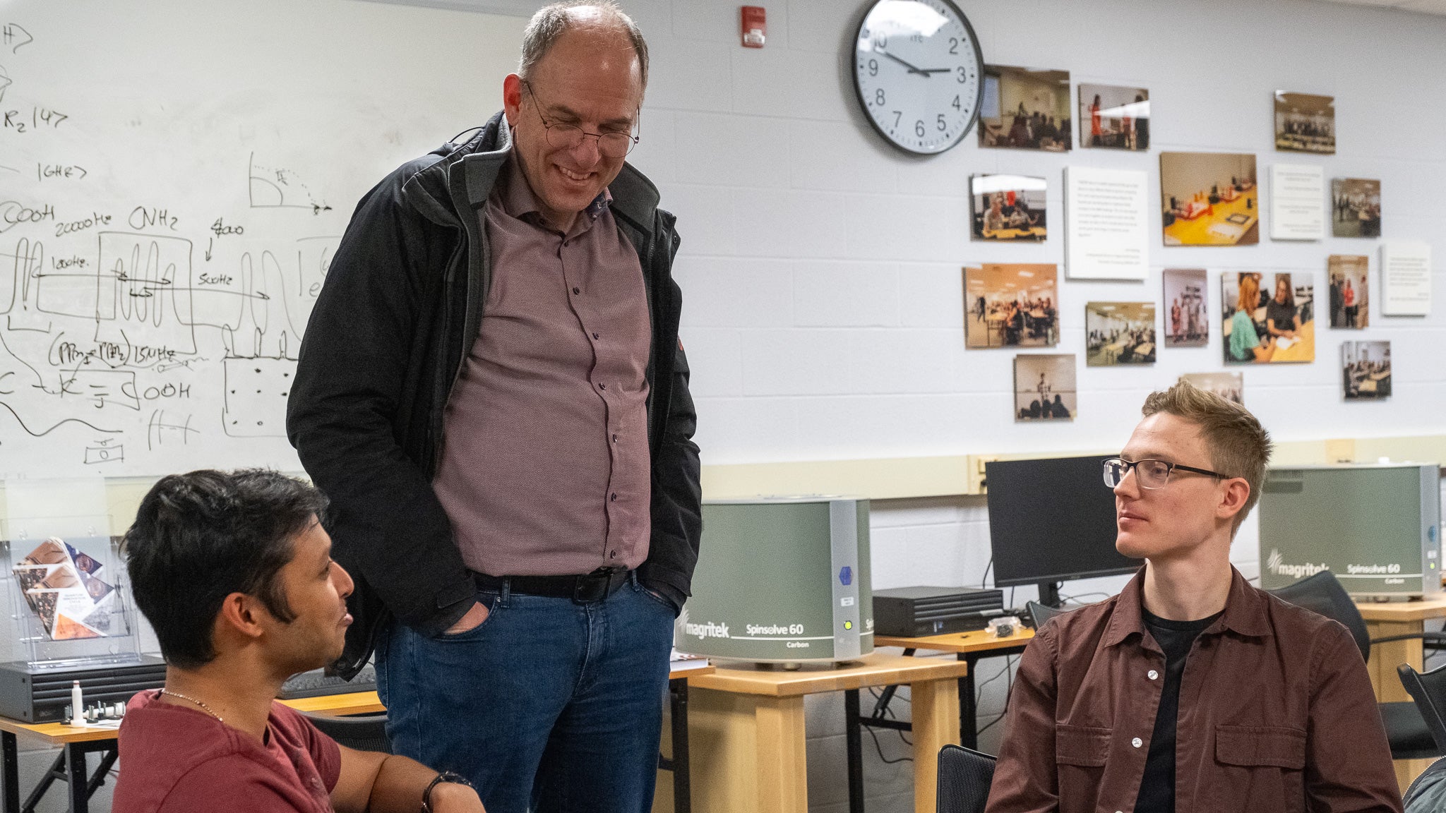 People having a discussion