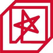 Star in a box, representing new ideas.