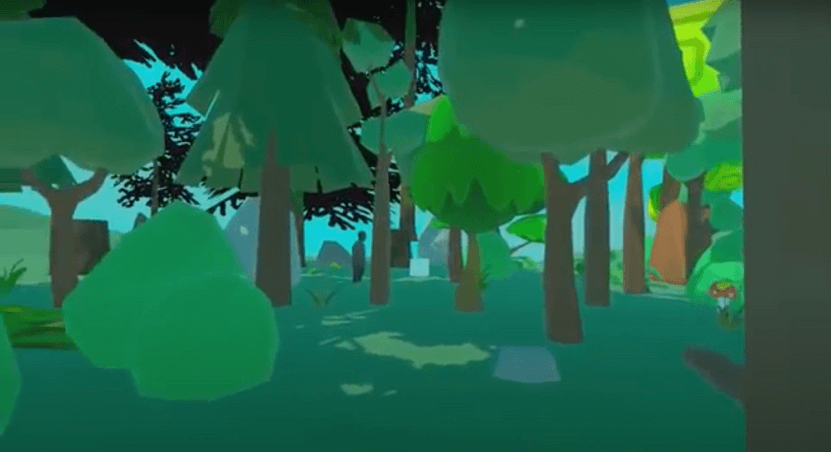  Image of the VR environment