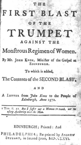 Book cover: The First Blast of The Trumpet