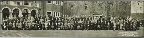 Portrait of the attendees of the Fourth Biennial Conference of the Institute of Pacific Relations