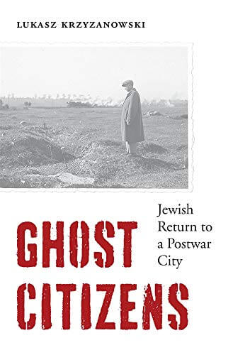 Book-cover image of Ghost Citizens with title, author, and image of person in coat standing on barren land