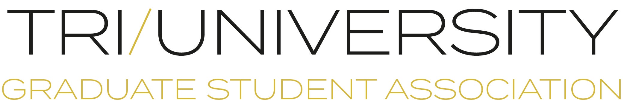Tri-U graduate student association logo