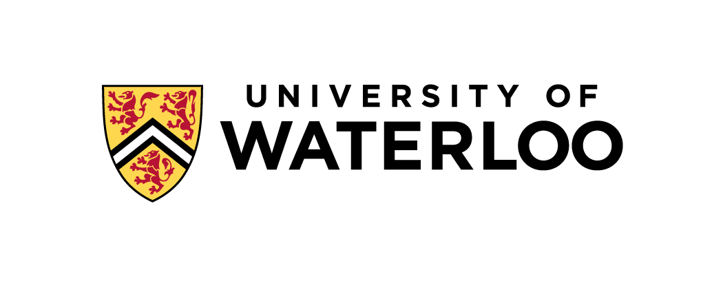 University of Waterloo logo with crest on left