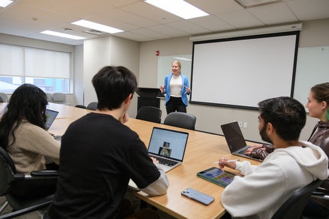 Lecture at United College 