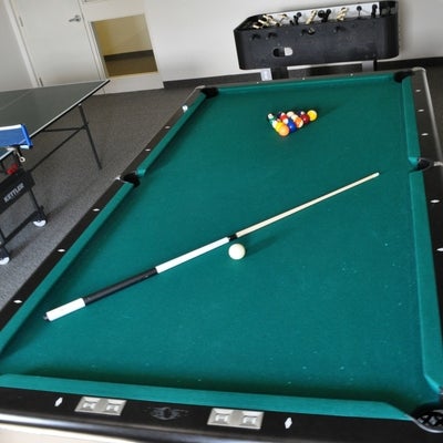 Pool table in the Games Room