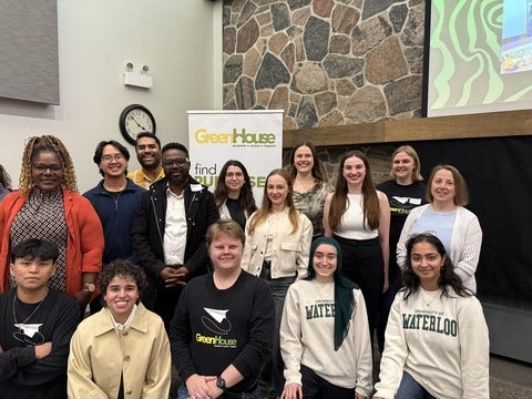 A fantastic group of people at the Social Impact Showcase