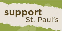 support St. Paul's call to action button