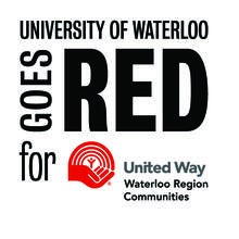 University of Waterloo Goes Red for United Way Logo