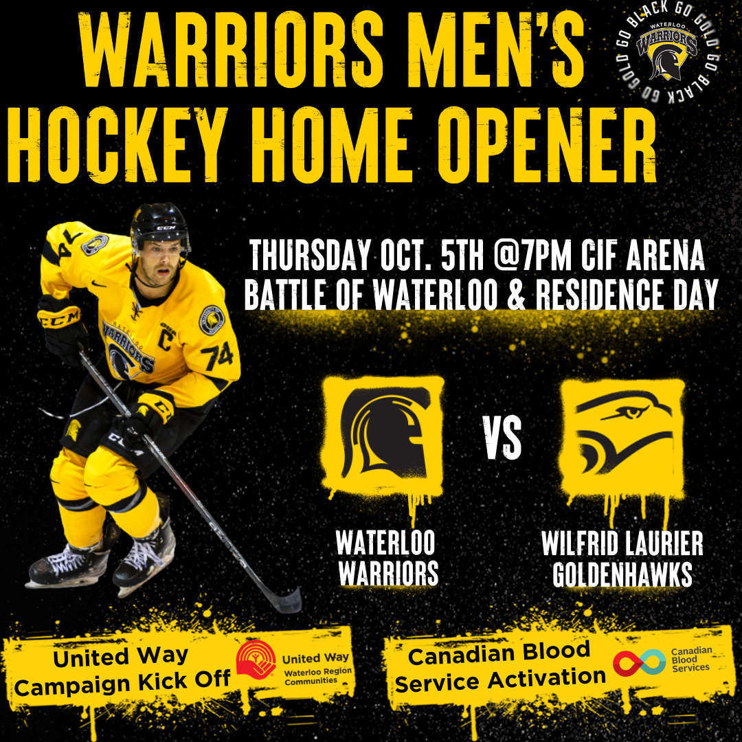 Men's Hockey Home Opener Game promo image