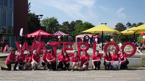 united way reps at kickoff