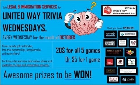 Trivia Tuesday poster
