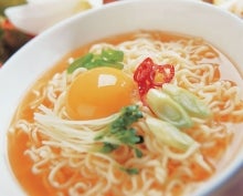 egg noodle bowl
