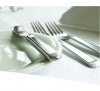 White plate with cutlery