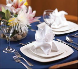 Formal dining place setting