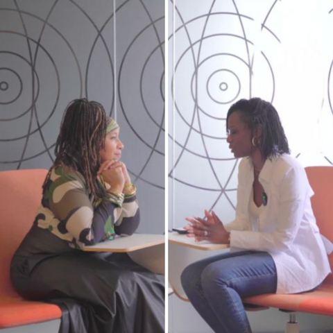 Dr. Laura Mae Lindo in conversation with Monique Chambers