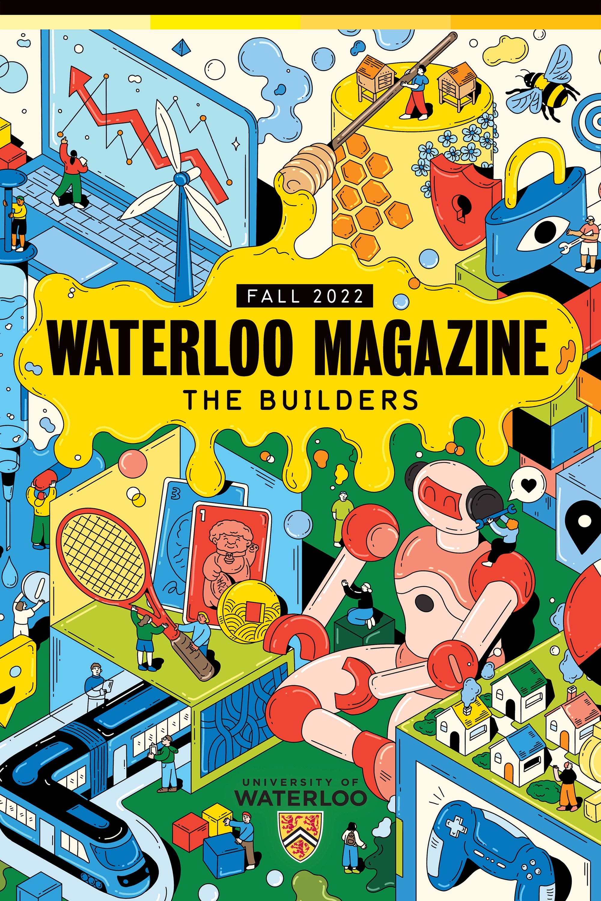 Waterloo Magazine, The Builders