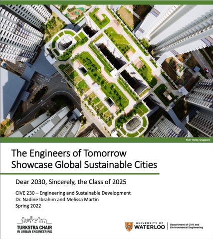 2022 E-Book Title Page named "The Engineers of Tomorrow"