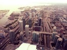 Aerial photo from CN tower