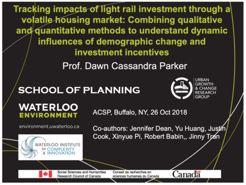 Tracking impacts of light rail investment through a volatile housing market: Combining qualitative and quantitative methods to understand dynamic influences of demographic change and investment incentives