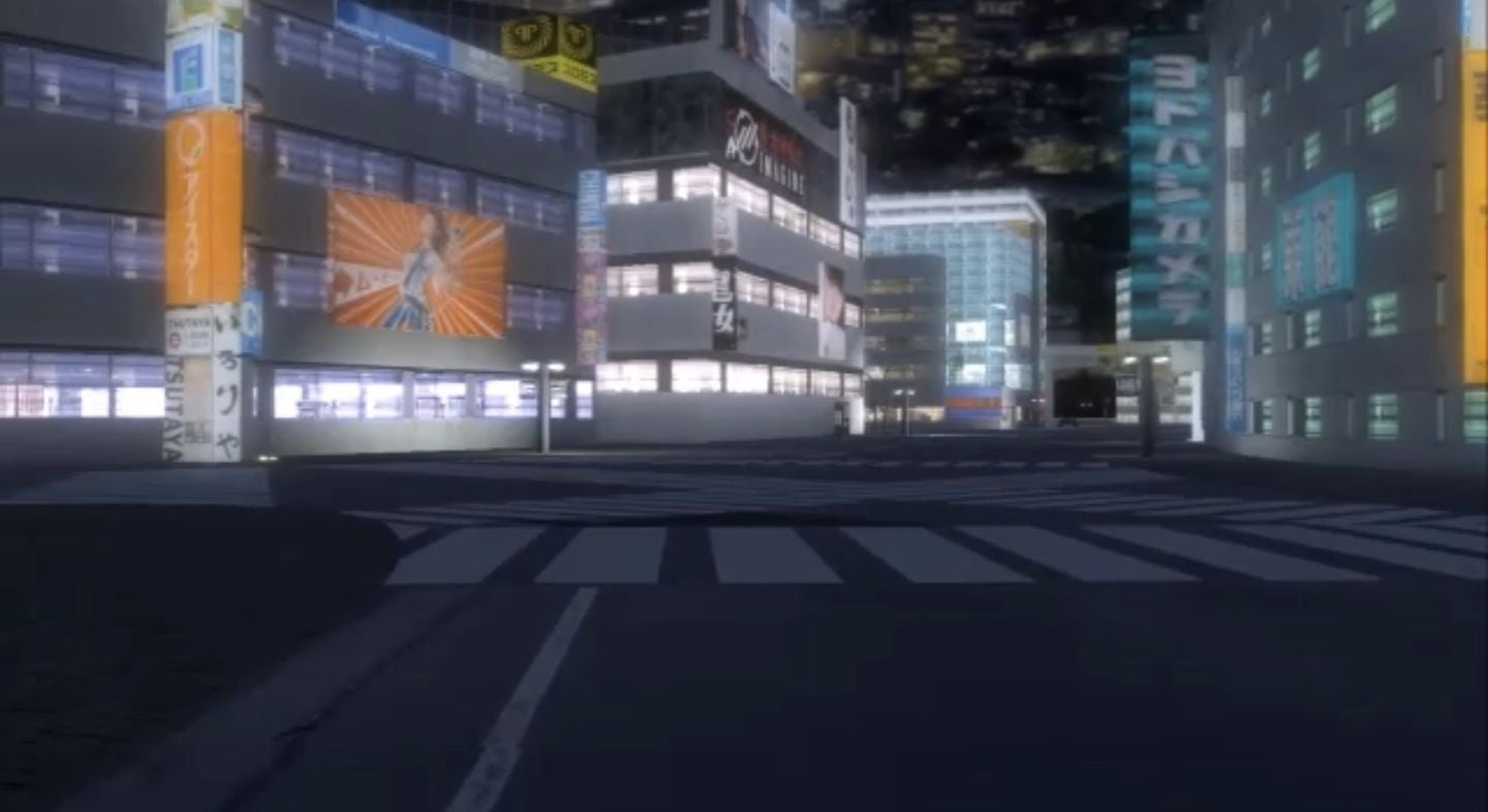 Virtual reality simulation of Shibuya crossing, Tokyo, Japan