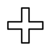 Health plus sign icon