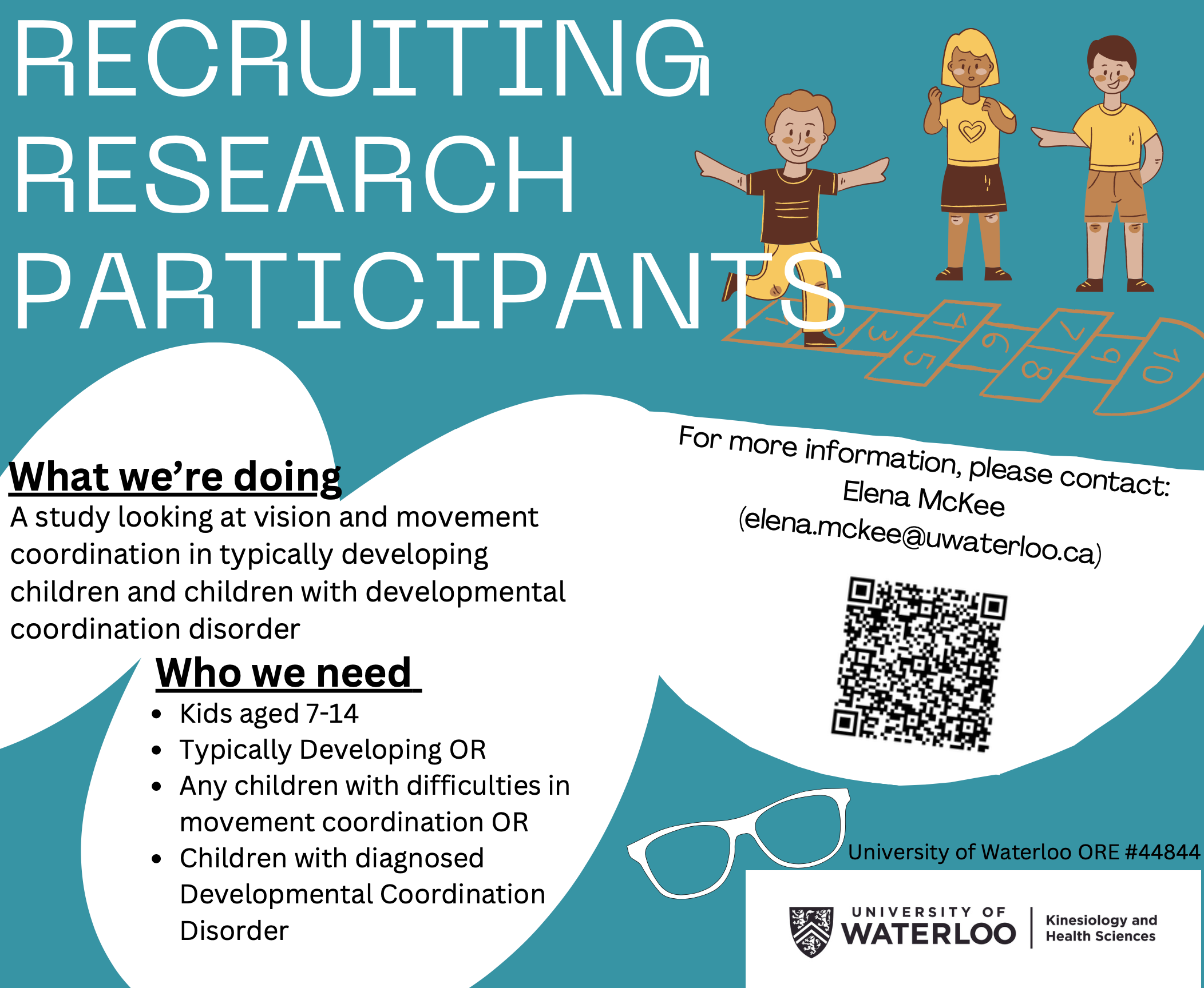 Research recruitment poster