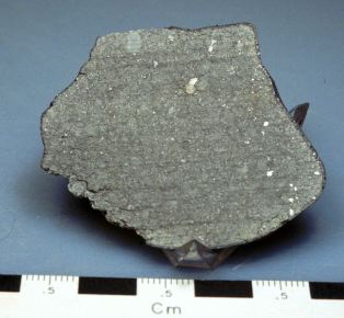 meteorite halved