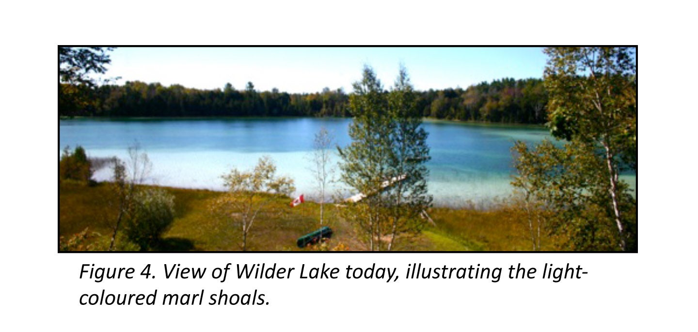 View of Wilder Lake today.