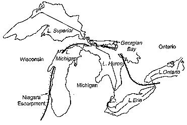 the great lakes