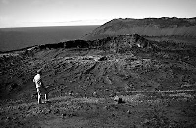 View southwest across the Surtur II crater