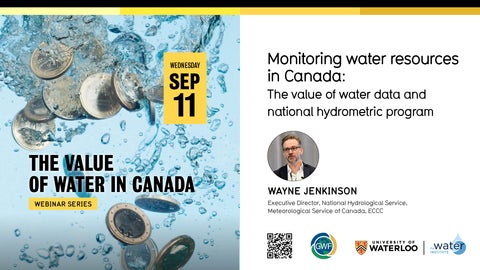 Monitoring Water Resources in Canada: The Value of Water Data and National Hydrometric Program