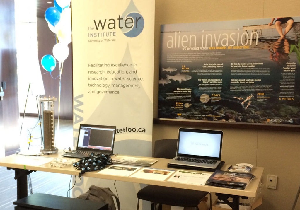 water institute booth great lakes public forum